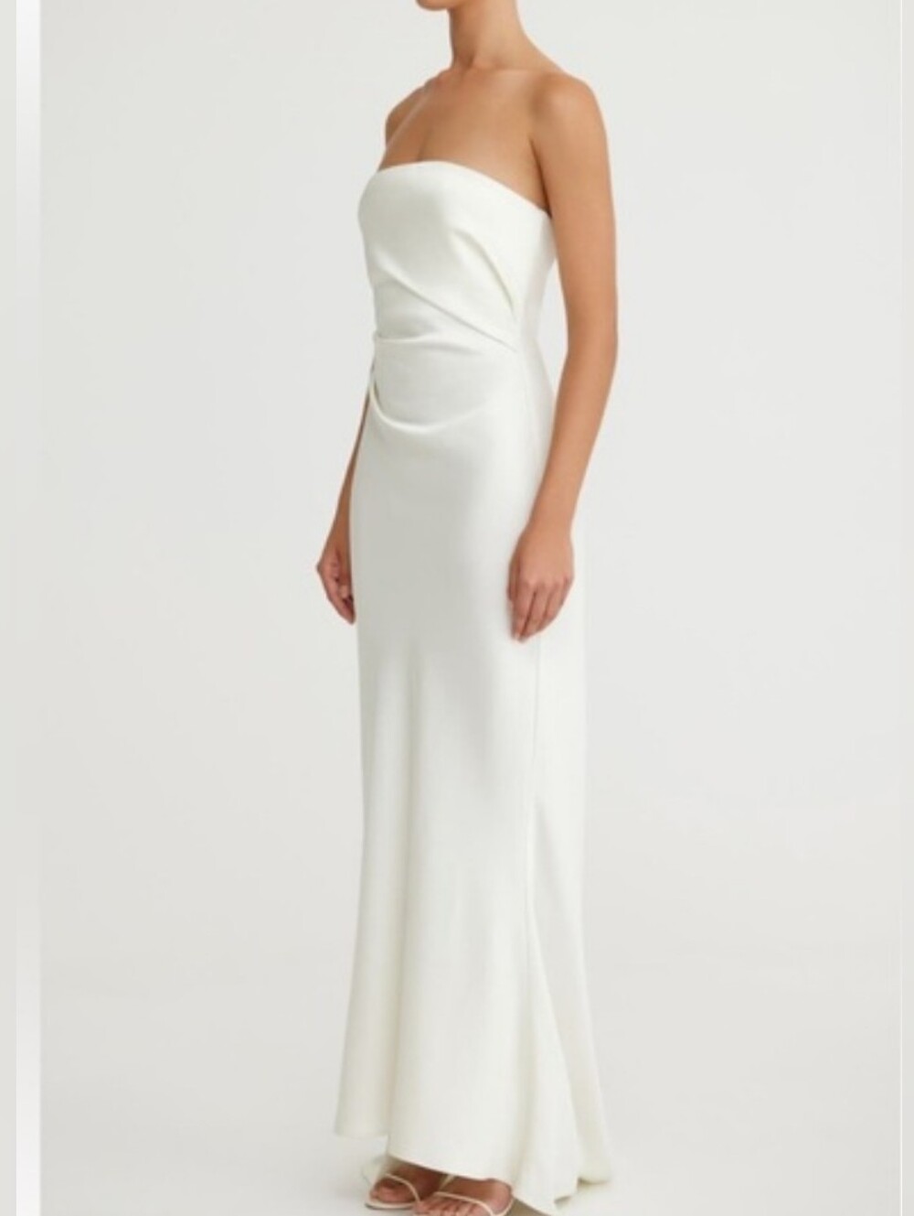 Significant Other Women's White Lucile Strapless Gown